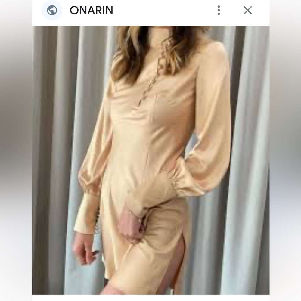 Onarin Cream Button-Up Blouse